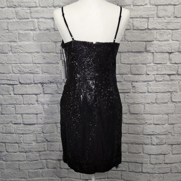 Dress the Population Alida Fringe Dress Size M. New. - Picture 4 of 10